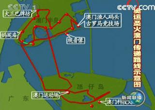 澳门第一次迎来圣火