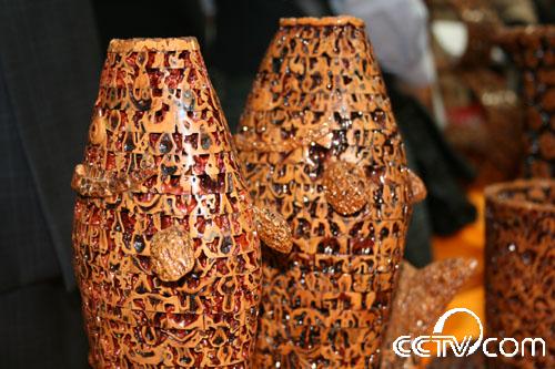 核桃制成的工艺品1