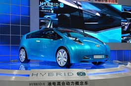<font color=blue><b><center>一汽丰田概念车:HYBRID I</b></font></center>