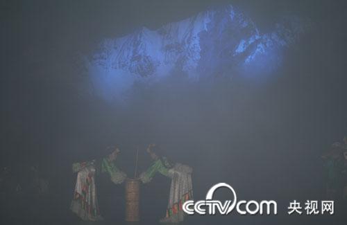 《丽水金沙》演出场景